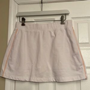 Bold Spirit skirt white $49 small stretchy with shorts skort Anthropologie